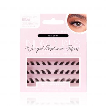 Tatti Lashes The Full Look Winged Eyeliner Effect