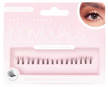 Tatti Lashes Pre Mapped Indivudals Spiky Effect