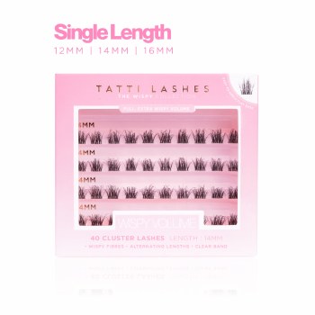 Tatti Lashes The Wispy Volume Indivudal Clusters 12mm