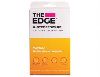 The Edge 4 Step Pedicure Kit Honey Milk