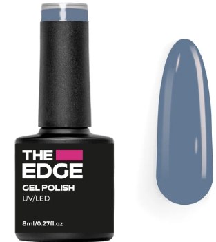 The Edge Gel Polish Grey Blue