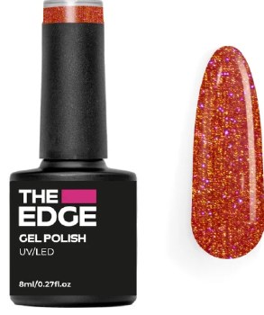 The Edge Gel Polish Metallic Orange
