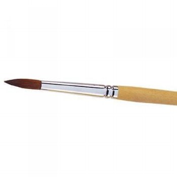 The Edge Nails No 6 Kolinsky Stable Round Brush