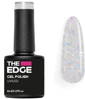 The Edge Gel Polish Rainbow Flake Top Coat FX