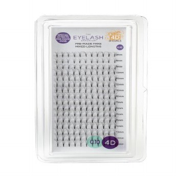 The Eyelash Emporium PRE MADE FANS 0.10 4D