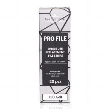 The Manicure Company Replace File Strip 20 X 150 Grit