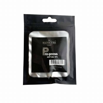 The Manicure Company Pro Press Soft Gel Nail Tips Medium Square