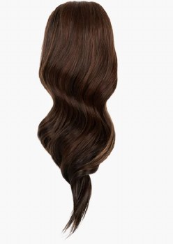 Stranded Long Wand Wave Clip-in Ponytail  24"- Colour #2/5 Azalea