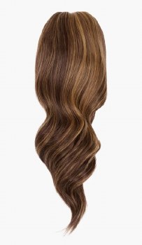 Stranded Long Wand Wave Clip-in Ponytail  24"Colour #4/27 Coral Bells