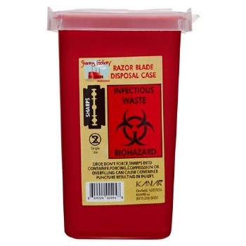 Perfect Beauty Waste Cube Razor Disposable Case