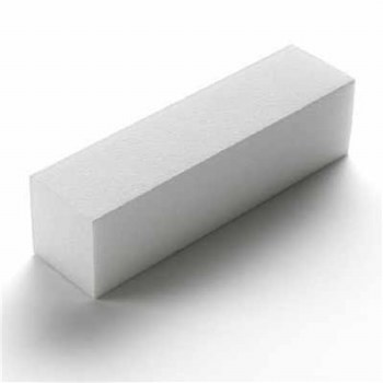 The Edge NailsWhite Sanding Block 4 Sided 100/100 Grit 10pk