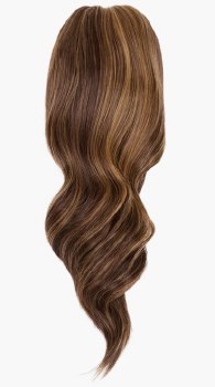 Stranded Medium Wand Wave Clip-in Ponytail - Colour #4/27 Coral Bells