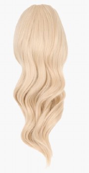 Stranded Medium Wand Wave Clip-in Ponytail - Colour #1001 Polar Star