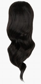 Stranded Medium Wand Wave Clip-in Ponytail - Colour #1B Queen of the night