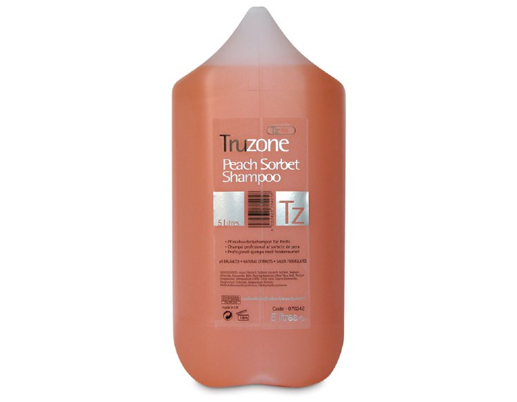Truzone Peach Sorbet Shampoo 5 Litre