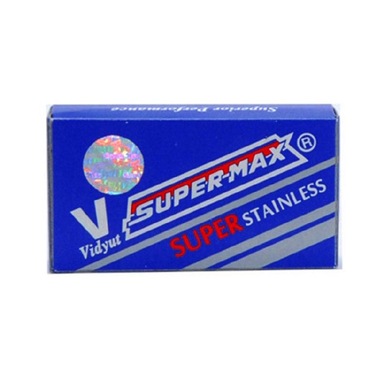 V Supermax Stainless Steel Blades