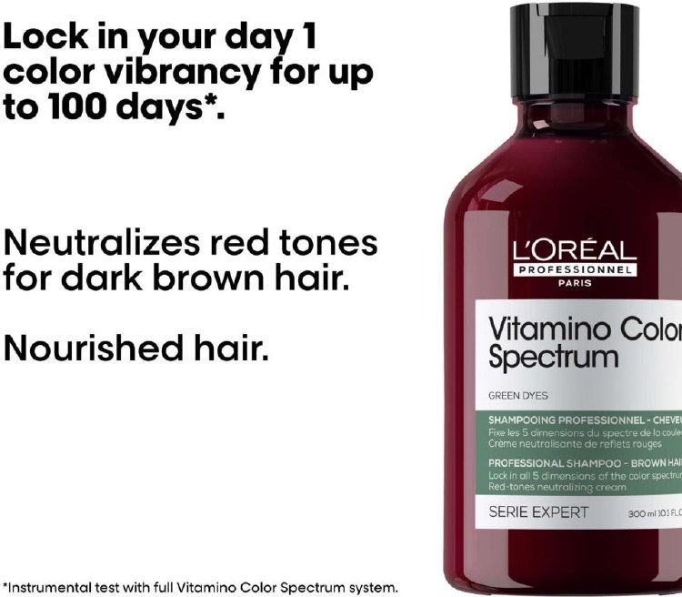 L'Oreal Professionnel Vitamino Color Spectrum Green Shampoo 300mls