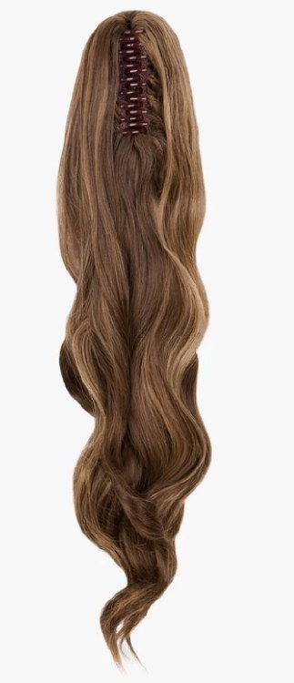 Stranded Long Wand Wave Ponytail Baby Bronde
