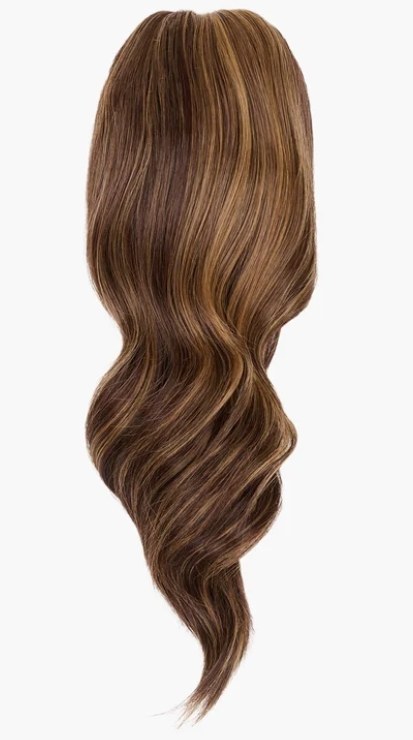 Stranded Medium Wand Wave Clip-in Ponytail - Colour #4/27 Coral Bells