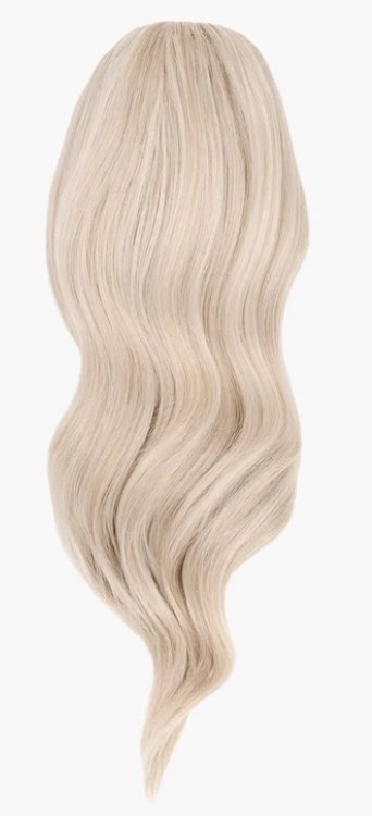 Stranded Medium Wand Wave Clip-in Ponytail -  16'' Colour #112/600 Luna Sky