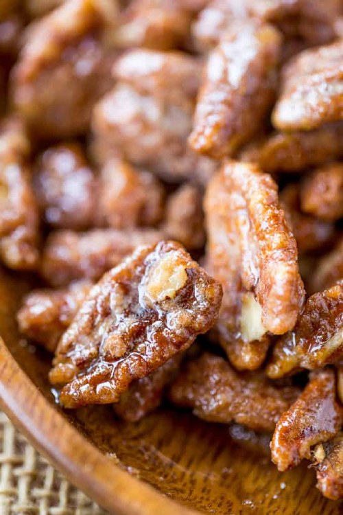 Cinnamon Glazed Pecans