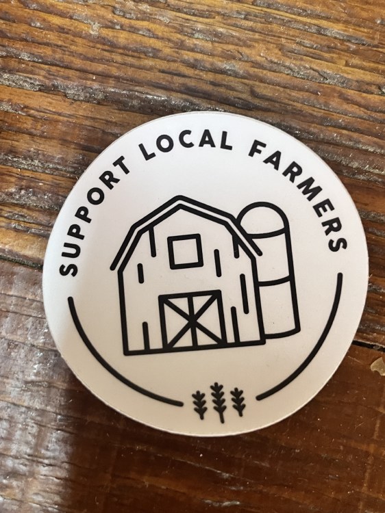 Support Farmer Sticker