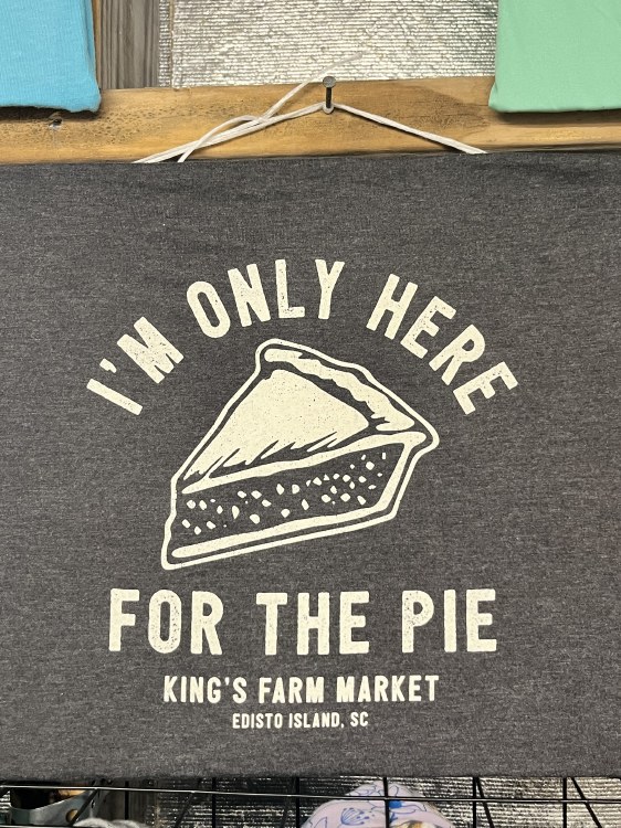 Here For The Pie T-shirt SIZE Medium