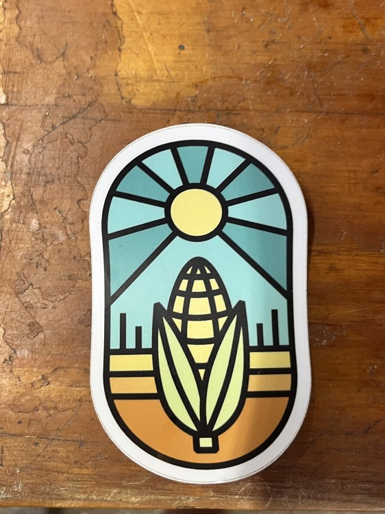 CORN FARM STICKER