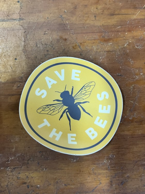 SAVETHE BEES STICKER