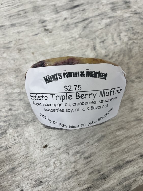 Triple Berry Muffin