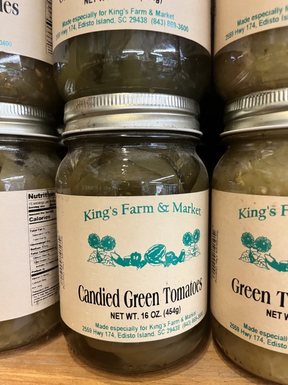 Candied Green Tomatoes