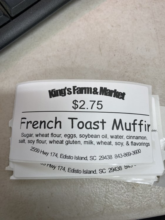 French Toast  Muffin