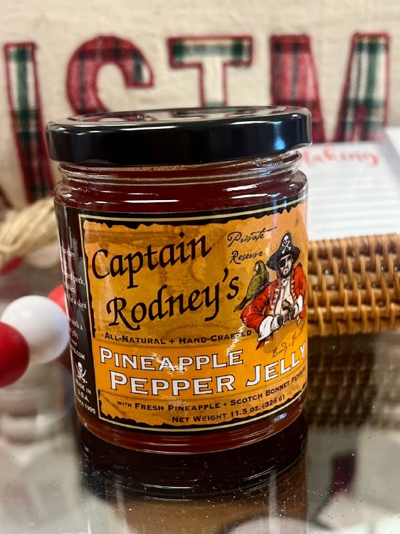 Capt Rodneys pineapple pepper jelly
