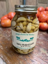 Spicy Pickled Garlic Pt