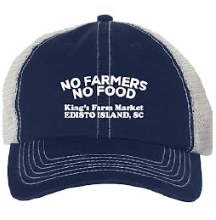 No Farmer Hat blue
