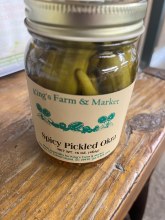 Spicy Pickled Okra