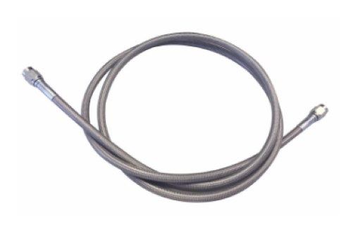 32" Braided Brake Line-Black