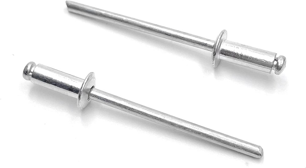 100) Aluminum Pop Rivets 5-6, 5/32 X 3/8 Grip Blind Rivet (Diameter 4 Mm