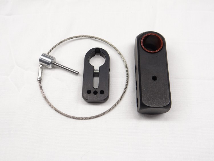 Steering Lock 3 Hole-  5/8" ID