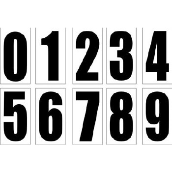 BLACK NUMBER 0