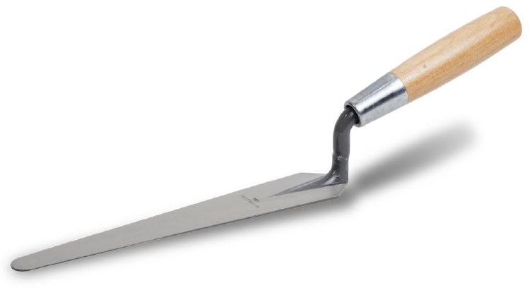 TROWEL, COKE, 10" X 2", WOOD HANDLE