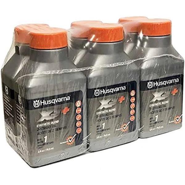 OIL, 6 PACK 2 CYCLE ENGINE, 2.6 OZ, 1 GAL MIX, 50:1, XP SYNTHETIC BLEND PREMIUM