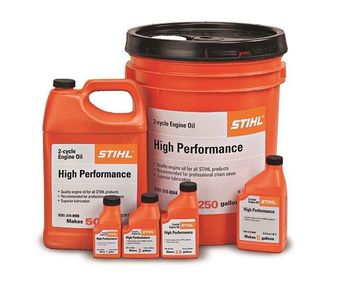 OIL, 2-CYCLE ENGINE, 2.6 OZ, 1 GALLON MIX @ 50:1, HI-PERF, CASE OF 8 6-PACKS