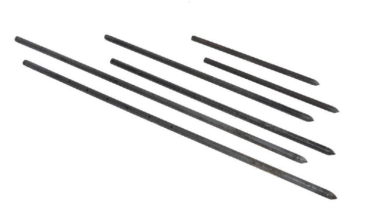 STAKE, NAIL, 3/4" X 30", SOLD EACH, PREMIUM, WITH NAIL HOLES