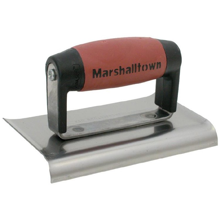 EDGER, CURVED, 6" X 3", STEEL, 3/8", DURASOFT HANDLE
