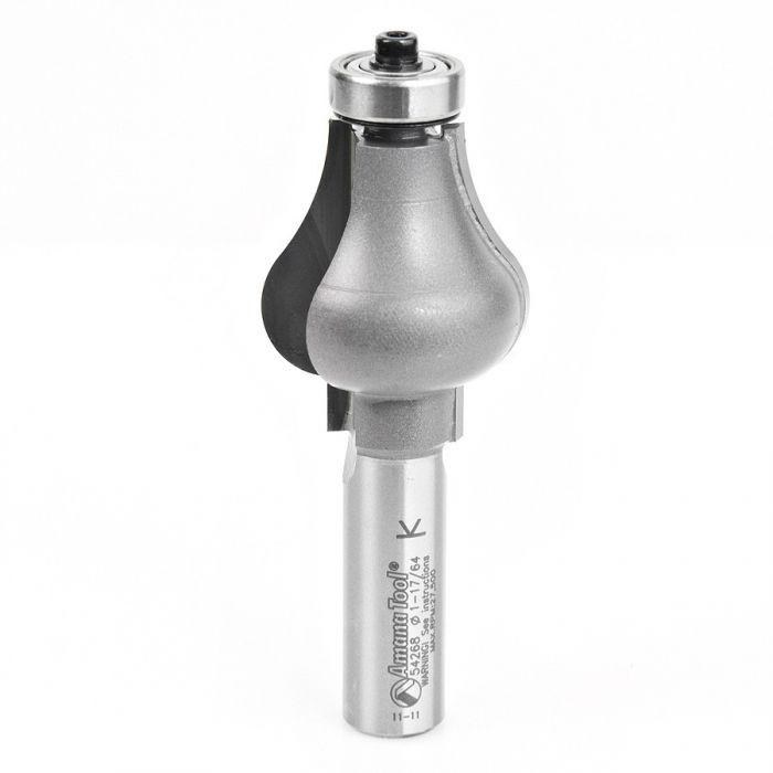 ROUTER BIT, HANDRAIL FLUTE, W/BALL BEARING