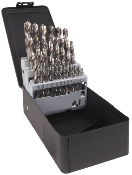 DRILL SET, 29 PIECE, 1-16"-1/2" X 64 ths