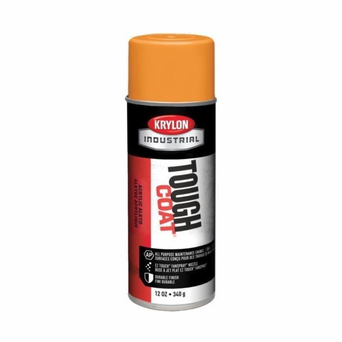 PAINT, OSHA ORANGE, ACRYLIC  ENAMEL, NET WT 12oz