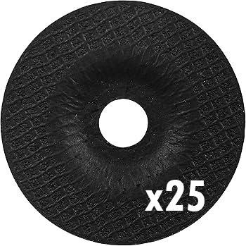 GRINDING WHEEL, 4-1/2" X 1/4" X 7/8", CONCRETE, BOX OF 25