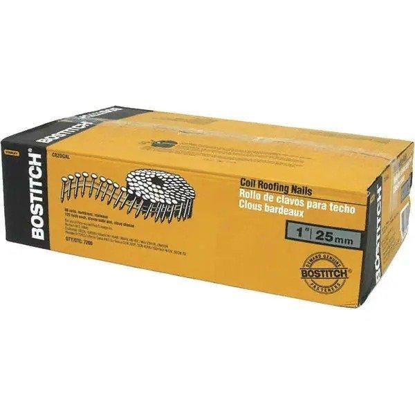 NAIL, ROOFING, COIL, 3/4", GALVANIZED